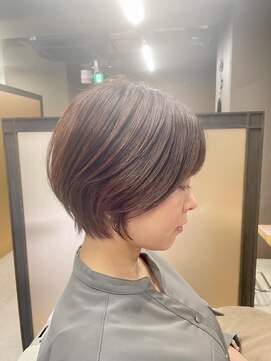 ナナ なかもず店(nana) ナチュラルショートボブ