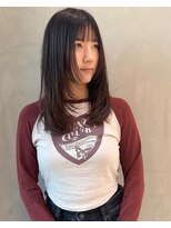 ヨーク(YOKE)&nbsp;【YOKE】レイヤーカット髪質改善ストレートブリーチダブルカラー