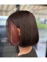 リンイチマルサン(Lin.103)&nbsp;ブラウン×ピンクインナーカラー