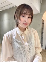 ローレン(LOREN)&nbsp;黒髪/ボブルフ/ネビージュ/小顔/ワンレン/栄/髪質改善/前髪