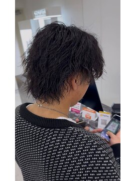 レム 仙台店(L.E.M) 《L.E.M 仙台店》センターパートウルフ×ツイスパ/及川翔