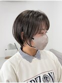 コンパクトショート大人グレージュ【suiw】昭和町/天王寺/阿倍野