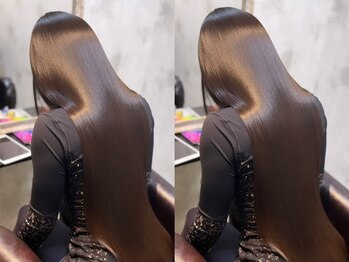 ハル 新宿(haru)の写真/髪質改善特化サロンで憧れの艶髪ロングを叶える☆扱いやすく艶と潤い溢れる理想のロングヘアに♪【新宿】