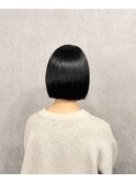 黒髪ボブ×髪質改善ストレート【渡辺俊弥】梅田
