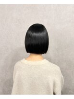 フランチェスカドットボブ(francesca.bob)&nbsp;黒髪ボブ×髪質改善ストレート【渡辺俊弥】梅田