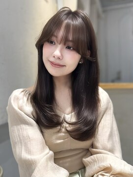 ジーナ 近鉄奈良(Zina) 顔まわりカット/韓国ヘア/レイヤーカット/髪質改善/奈良/kyoka