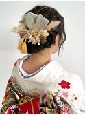 アップスタイル &nbsp;ヘアスタイル ヘアアレンジ 和装ヘア 20代 10代