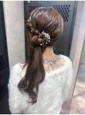 ゆるふわサイドポニー