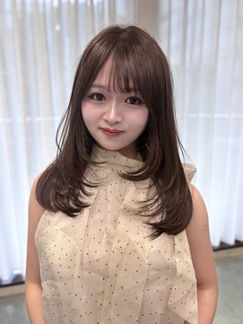 リリー(Lilley) 【本松美咲】ミディアムワンカールレイヤー♪