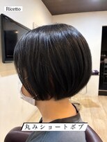 ヘアーリゾートサロン リチェット(Hair Resort Salon Ricetto)&nbsp;まるみショートボブ