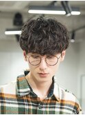 シャドウパーマルーズパーマ波巻きツイストスパイラルパーマ