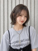 ネオリーブカップ 町田店(Neolive capu) レイヤーボブ×ダークグレージュカラー