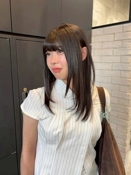 ザ シー 海老名(The C) レイヤー×暗髪 艶と軽さ 前髪 AYU・ TheC海老名