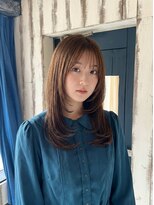 ニーゼロゼロナナ(2007)&nbsp;【小顔効果◎】韓国風レイヤー×透明感カラー