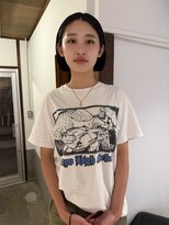 パーク(PARK)&nbsp;ボブぱつっとボブミニボブ黒髪ボブタッセルボブ