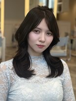 ニューヨークニューヨーク なんば道頓堀店(NYNY)&nbsp;小顔見えくびれレイヤー×透明感暗髪