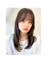 モッズヘア 足利(mod'hair)&nbsp;透明感髪質改善カラー◎暖色カラー×艶髪レイヤー