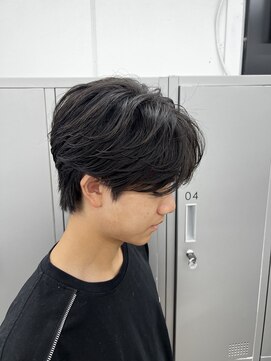 ロエ 元町店(Loe) 元町石川町メンズカットフェザーパーマニュアンスパーマ