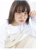 *LOJE* 甘フェロでスウィートなぱっつんボブ。