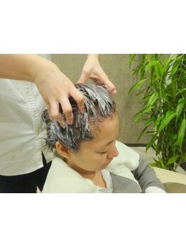 【癒しのスパ★クリームバス\5500】平日限定！髪を綺麗に、頭皮を健やかに。心地よい手技で心もリラックス