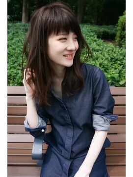 アイユー(IU) *IU* ハイライトで立体感☆ゆるウェーブ