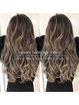 アライブ ハラジュク(ALIVE harajuku) 【ALIVE原宿】大石限定カラー★バレイヤージュシースルーカラー