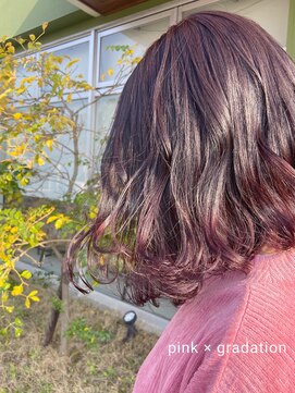 スイッチ 本店(SWITCH) 【鳥居】ピンク × グラデーション