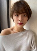 オリーブアッシュショート