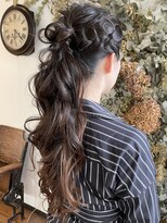 アゴーグ(agog) 裏編み込み☆ポニーテール