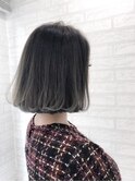 小顔セミウェットウェーブピンクベージュハイライトカラー