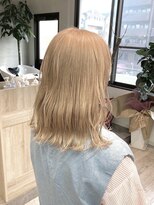 コワファーストナガサキシャンプーボーイ(COIFF1RST NAGASAKI SHAMPOO BOY)&nbsp;外国人風ブロンドベージュ☆