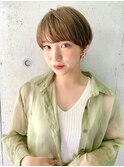 【lien.ai】大人かわいい　小顔　ハイライト　マッシュショート