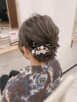 プティクローシェ バイ クオーレ(petite cloche by CUORE)&nbsp;アップスタイル