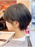  [オージュアサロン/恵比寿]小顔ヘア/重めのショート