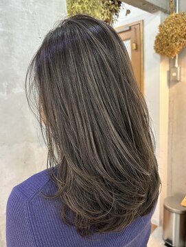 ペスカ 長町南2号店(pesca) ハイライト × グレージュ