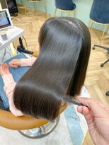 ロンドプランタン 恵比寿(Lond Printemps) 【Lond佐野】イメチェンダークアッシュ艶髪ストレートヘア