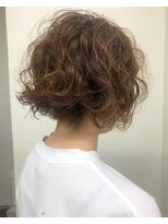 キジ(KIJI)&nbsp;ボブ×スパイラルパーマ