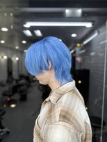 ギミックパシャ(GIMMICK pasha)&nbsp;＃ハイトーン#水色