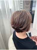 白髪ぼかし×エイジングヘアエステ