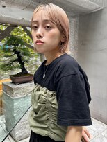 ムード タテマチ(mood tatemachi)&nbsp;結べる耳掛けボブ☆外ハネハイトーン