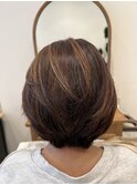 脱白髪ぼかし
