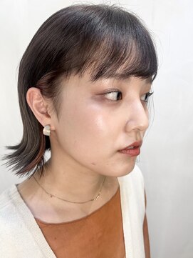メイカ(MEIKA) カット+透け感カラー(イヤリングカラー別)+トリートメント