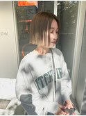 ことりベージュ/ブリーチなし/ハイトーンカラー