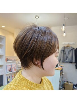 ミエル(miel) 【hair design miel】大人ショートカット