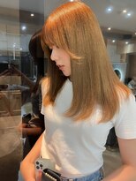 ジーナ 京都駅前(Zina)&nbsp;髪質改善＊エアリーロング顔周り韓国＊美髪【Zina 京都河原】