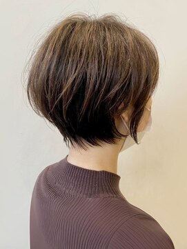 ハルキ ミナト ジャパン オオサカ(HARUKI MINATO japan OSAKA) 30代40代50代小顔似合わせカットくびレイヤーエモージュ大人可愛