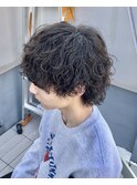 マッシュウルフ/八王子駅/波巻きパーマ/メンズパーマ/浅沼