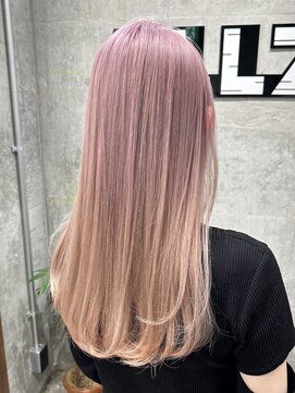 オルズ 渋谷(ALLZ) ハイトーンダブルカラーケアブリーチデザインケアカラー