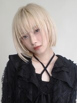 サンクプロジェクト(cinq PROJECT)&nbsp;ダメージレスなブリーチカラーで作るハイトーンカラー