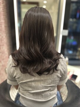 アピッシュ ギンザ(apish ginza) 伸ばしかけパーマ/前髪パーマ/伸ばしかけ/ミディアムパーマ